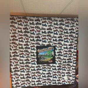 Harley Davidson  🏍️ quilt hand made hand stitched EXCELLENT displayed Condition